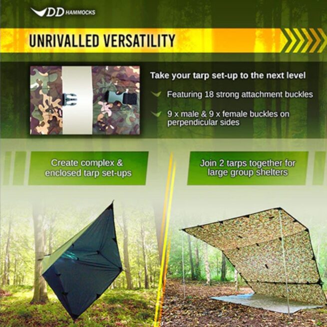 DD Tarp 3x3 PRO | DD Hammocks - Image 20