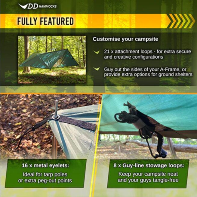 DD Tarp 3x3 PRO | DD Hammocks - Image 22