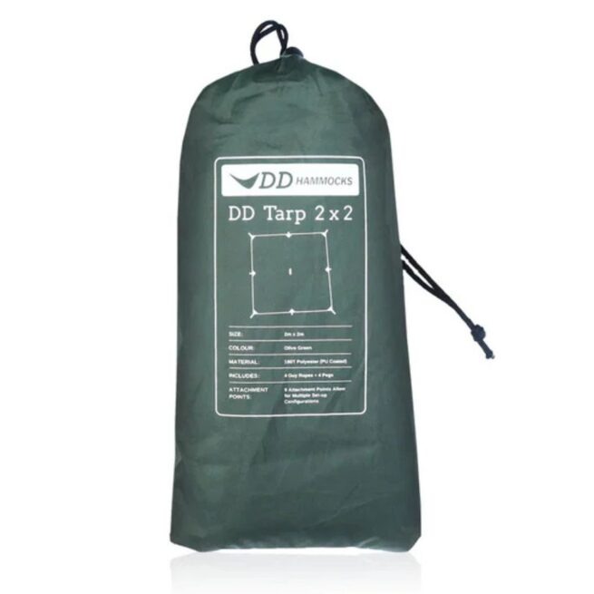 DD Tarp 2x2 - Olive Green Tarppi | DD Hammocks