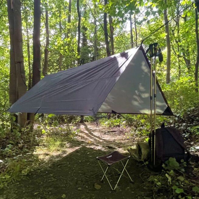 DD Tarp 2x2 - Olive Green Tarppi | DD Hammocks - Image 3