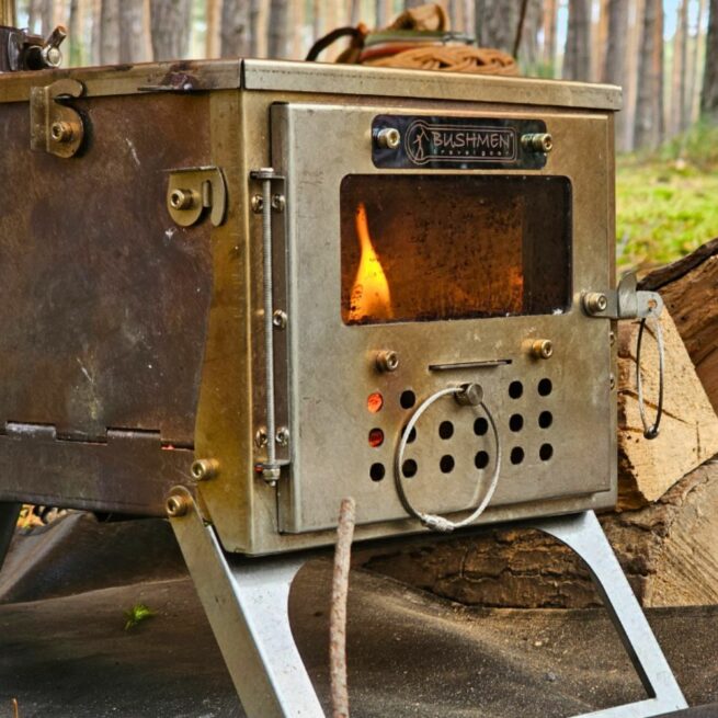 Fastfold Camping Stove L2W - 2 windows | Bushmen - Image 7