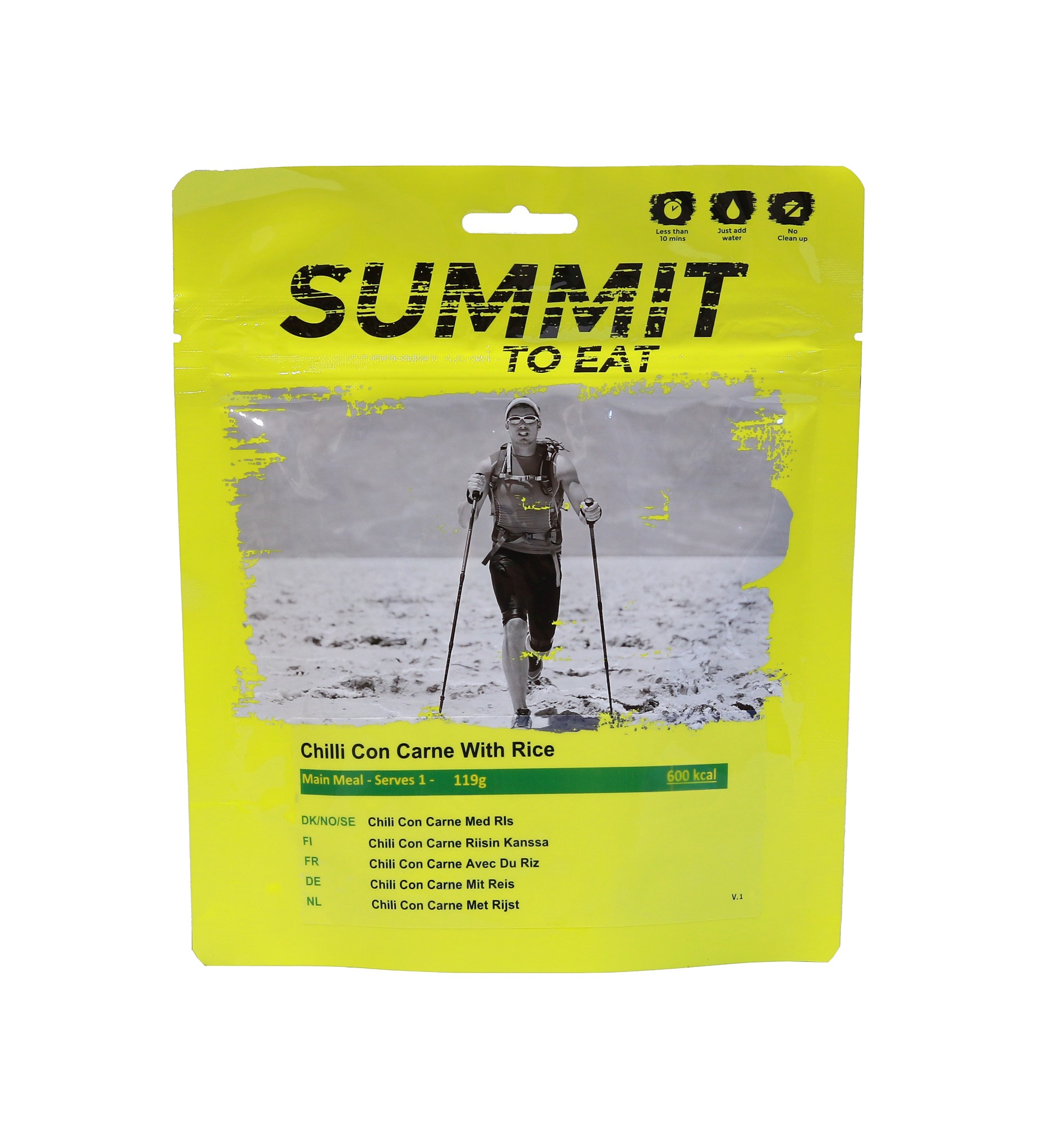 Chilli Con Carne With Rice (1ME = 12 kpl ) Logitrailvarasto | Summit To Eat